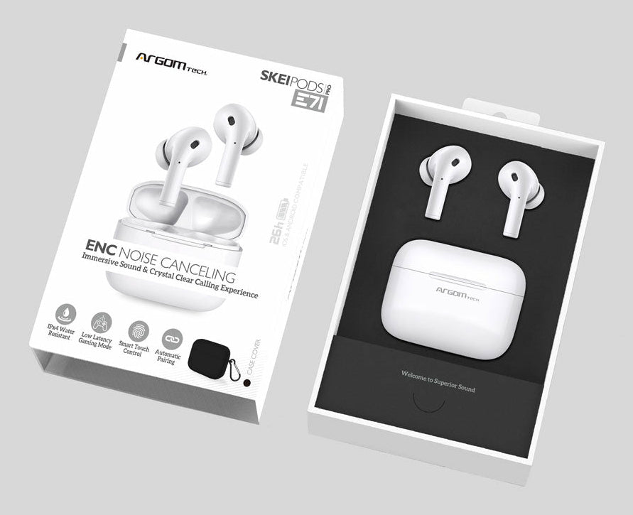 ArgomTech SkeiPods E71 Auriculares True Wireless Stereo (TWS) Dentro de oído Llamadas/Música/Deporte
