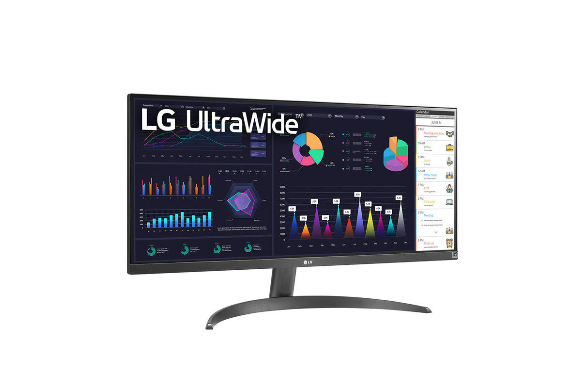 LG 29WQ500 Monitor 73,7 cm (29") 2560 x 1080 Pixeles Full HD LED Negro