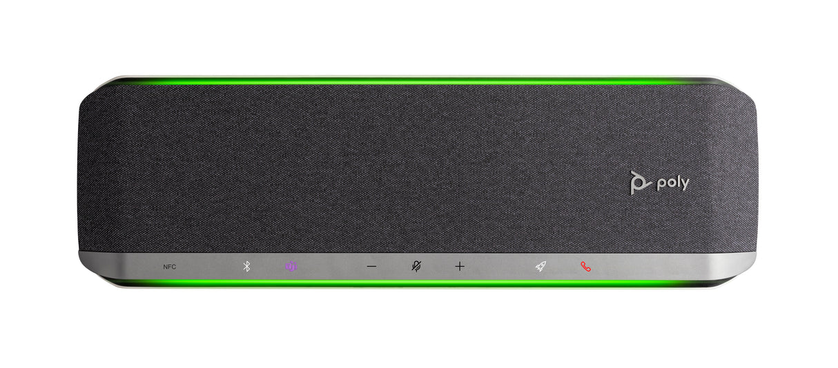 HP Poly Altavoz manos libres Poly Sync 60 con certificación para Microsoft Teams altavoz Teléfono móvil/PC Plata Si Si