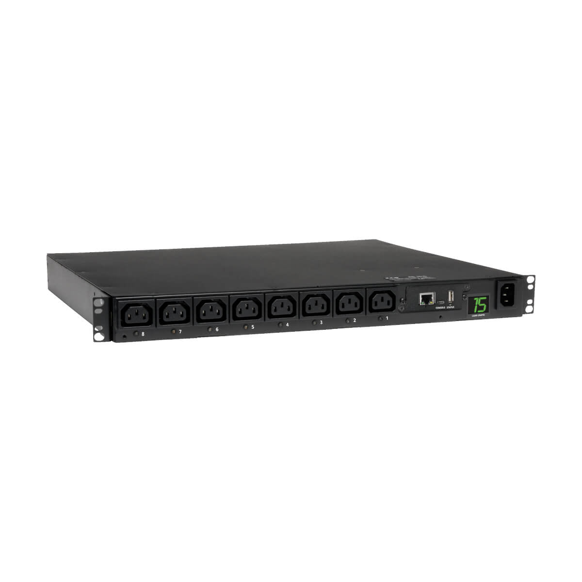 Tripp Lite PDUMH15HVNET PDU Monofásico Controlable de 2.3 ~ 2.9kW con interfaz de red de Plataforma LX, 200V ~ 240V (8 C