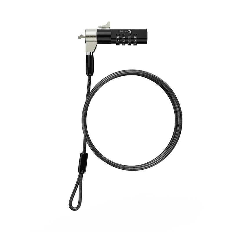 Klip Xtreme Bolt C cable antirrobo Negro, Plata 2 m, Kensington, Código, Acero galvanizado