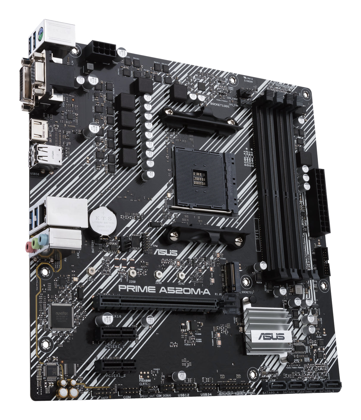 ASUS PRIME A520M-A II/CSM placas base AMD Zócalo AM4 AMD Ryzen™ 3, AMD Ryzen™ 5 DDR4-SDRAM