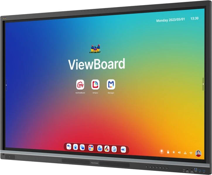 Viewsonic IFP7551 Display Pizarras blancas interactivas 190,5 cm Si Android