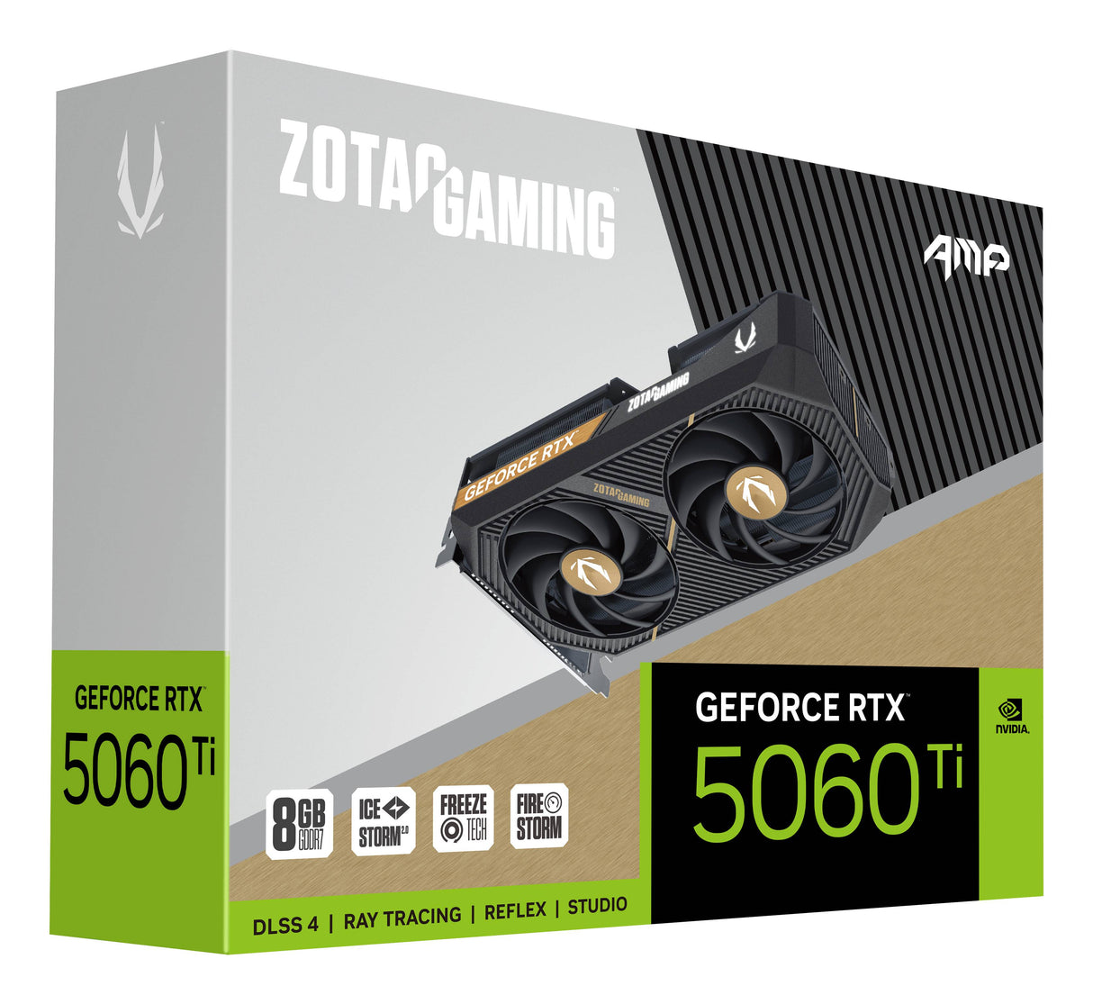Tarjeta de Video Zotac NVIDIA GeForce RTX 5060 Ti ZT-B50610F-10M, 8GB 128-bit GDDR7, PCI Express x8 5.0