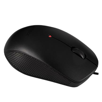 Acteck Optimize Prime MA230 ratón Oficina Ambidiestro USB tipo A Óptico 1200 DPI, Negro