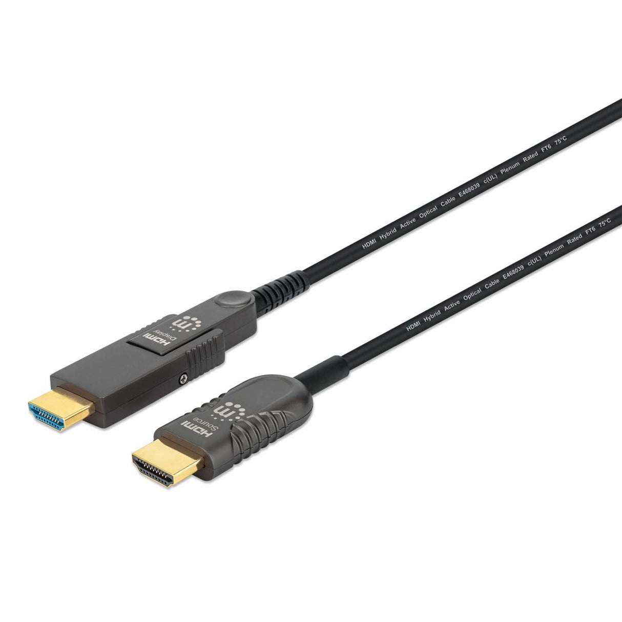 Manhattan 355698 Cables HDMI 50 m HDMI tipo A (Estándar) HDMI tipo D (Micro)