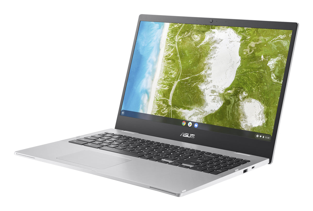 ASUS Chromebook CX1500CKA-Cel8G128-C2 Laptop Transparent Silver Chromebook Plata Concha