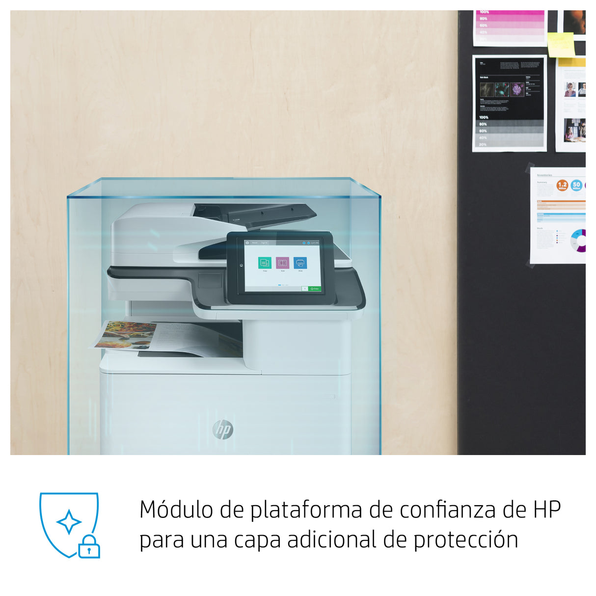 HP Color LaserJet Enterprise LaserJet Enterprise M776dn Multifunction Color Impresora, Ethernet solamente; Copiadora, escáner