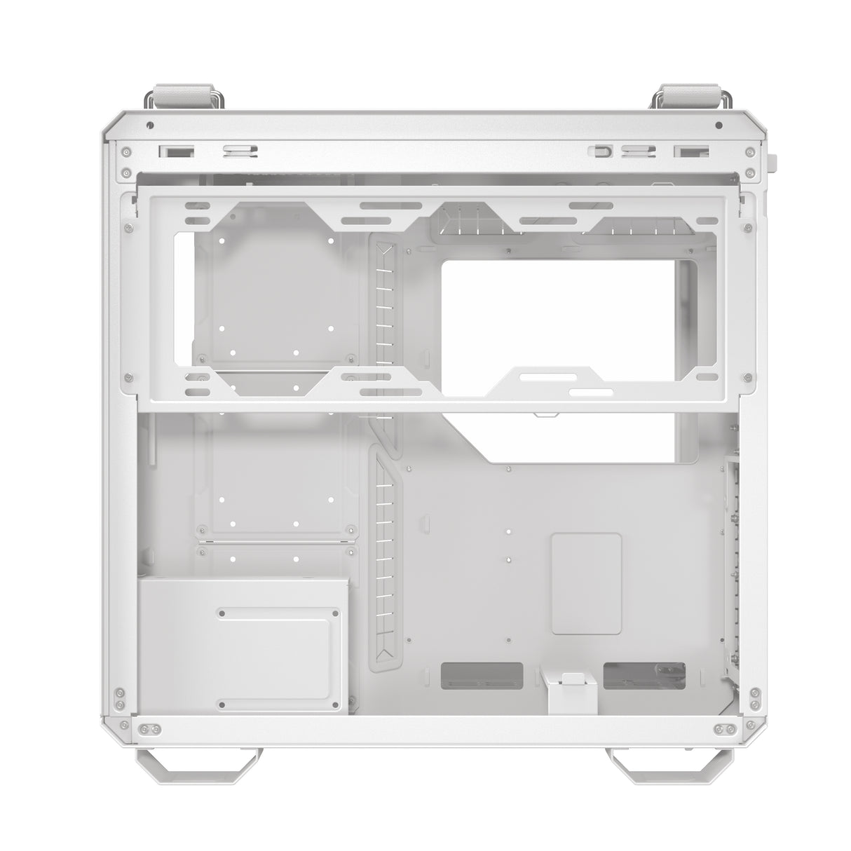 ASUS TUF Gaming GT502 Horizon carcasas ordenador Midi Tower PC Blanco ATX, micro ATX, Mini-ITX