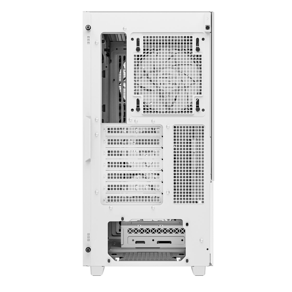 DeepCool CH560 DIGITAL WH carcasas ordenador ABS, Acero, Vidrio templado Midi Tower PC Blanco
