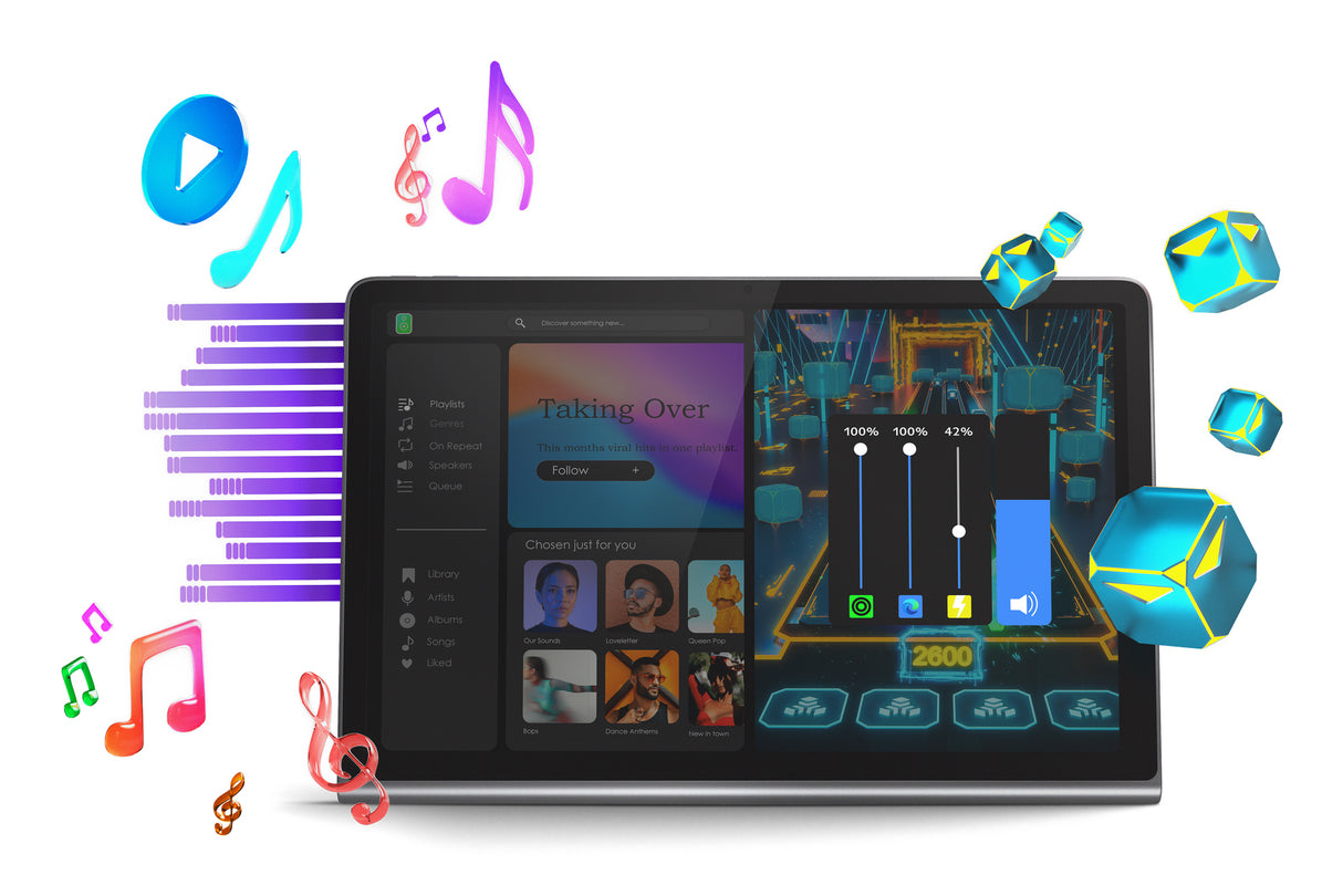 Lenovo Tab Plus tabletas 29,2 cm (11.5") 2000 x 1200 Pixeles 90 Hz Si