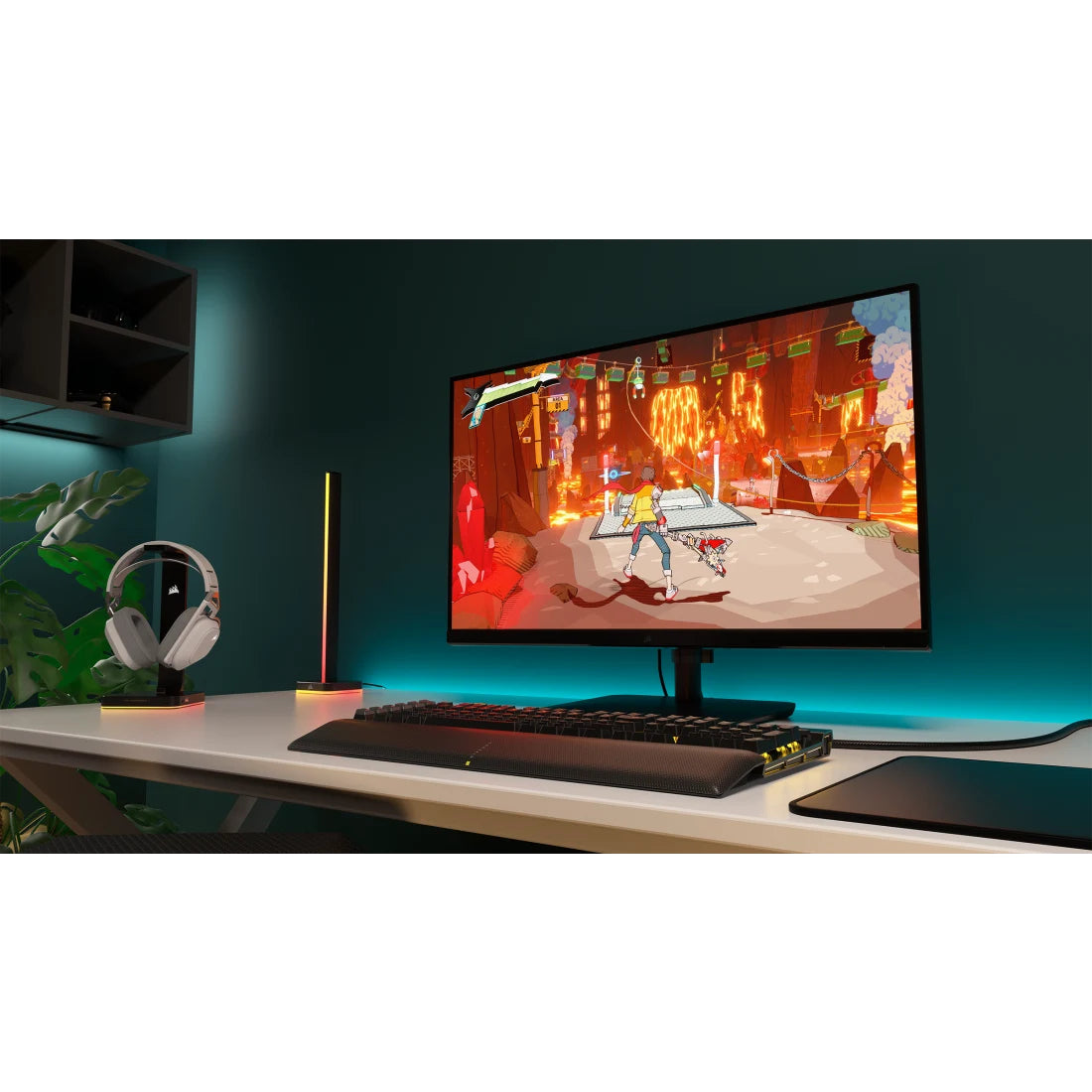 Corsair CM-9020007-NA monitor de computadora 80 cm (31.5") 2560 x 1440 Pixeles Quad HD LCD Negro