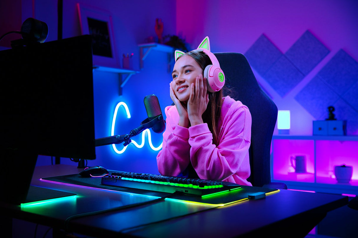 Razer Seiren V3 Chroma Negro Micrófono de mesa, 110 Db, 20 - 20000 Hz, 24 Bit