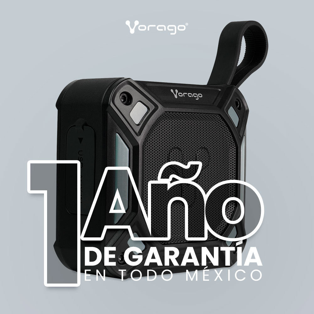 BOCINAS VORAGO BSP-300-V3 BLUETOOTH MANOS LIBRES IPX7 CON MONTAJE PARA BICICLETA