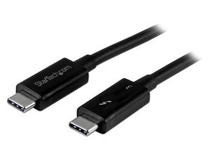 Cable Thunderbolt 3 USB-C 0.5m (40Gbps), Compatible con Thunderbolt y USB.