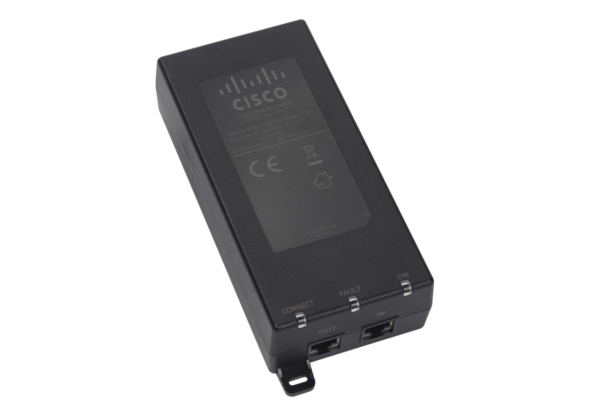 Cisco AIR-PWRINJ6= Adaptadores e inyectores de poe Gigabit Ethernet 10,100,1000 Mbit/s Negro