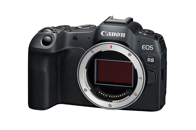 Canon EOS R8 MILC 24.2 MP CMOS 6000 x 4000 Pixeles Negro, 4K Ultra HD, Pantalla táctil