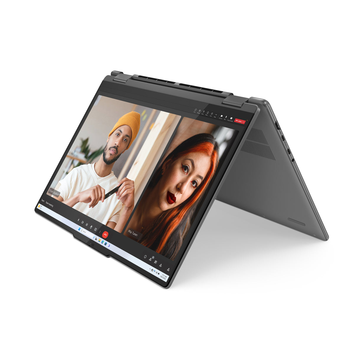 Lenovo Yoga 7 2-in-1 16IML9 Laptop Storm grey Híbrido (2-en-1) Gris Convertible (Carpeta)