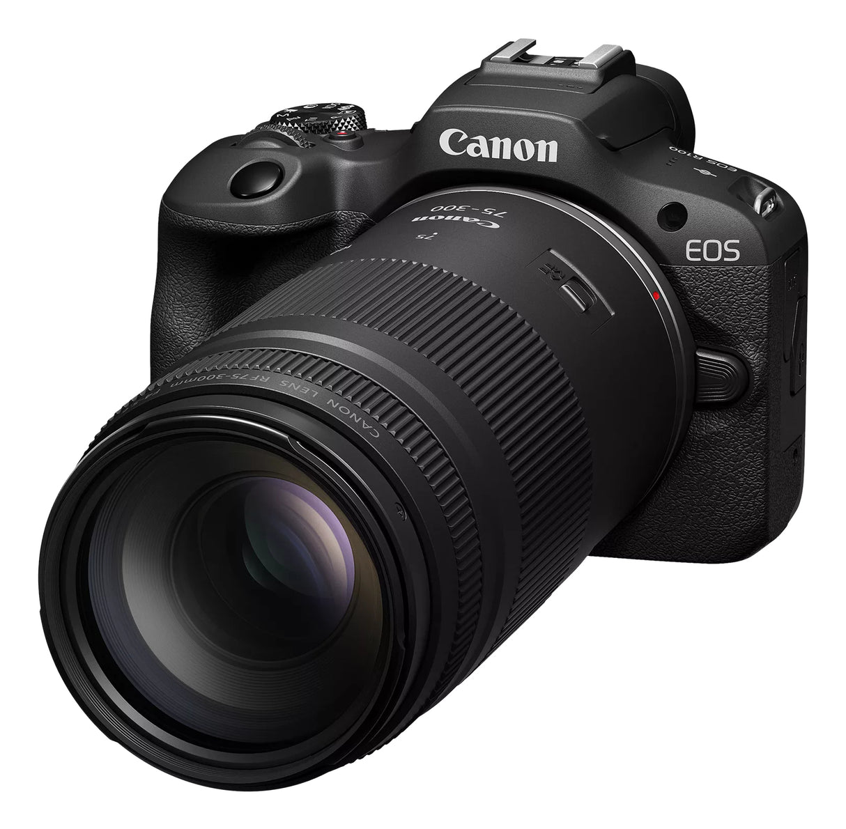 Canon RF 75-300 mm F4-5.6 Cropped frame(APS-C) camera Lente zoom Negro, Autoenfoque