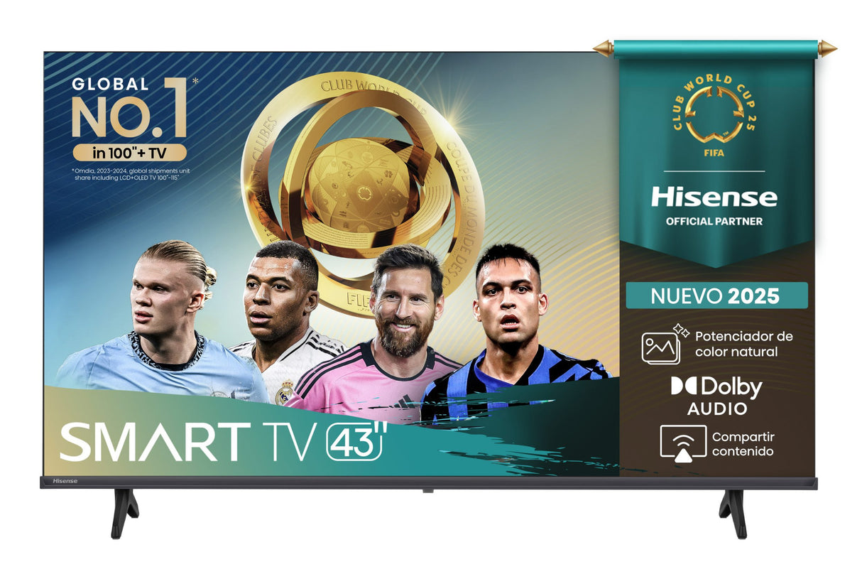 TELEVISOR HISENSE MOD. 43A4NV FHD SMART VIDAA