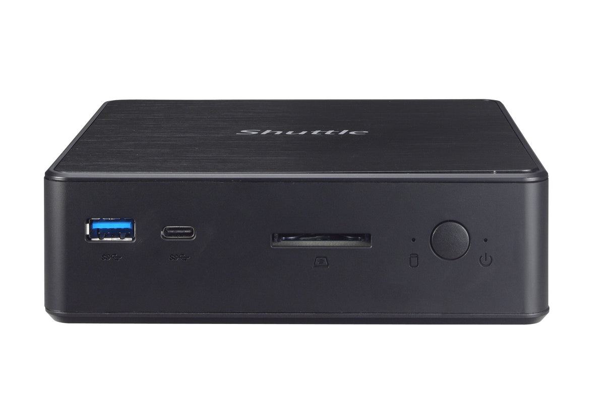 Shuttle NC10U PC/estación de trabajo barebone Nettop Negro 4205U Intel® SoC BGA 1528 1,8 GHz