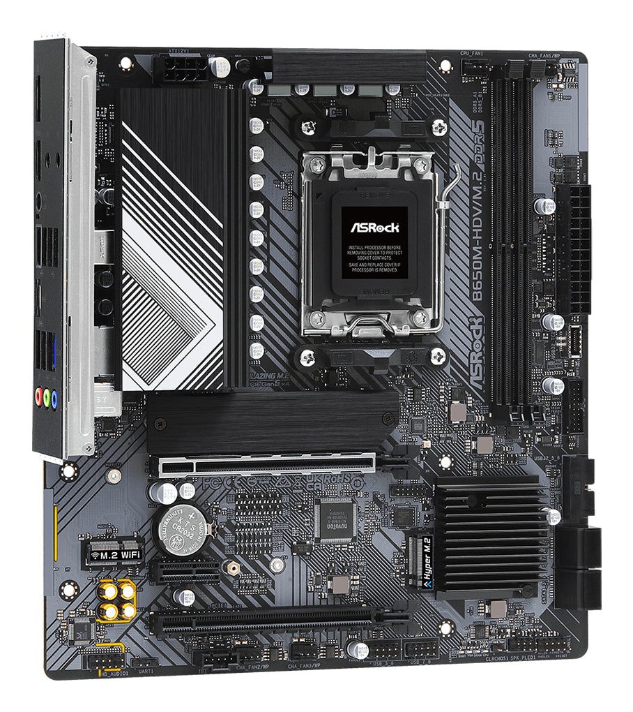Asrock B650M-HDV/M.2 AMD B650 Zócalo AM5 micro ATX