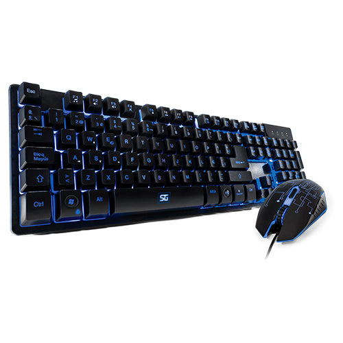 Vorago KM-500 teclado Ratón incluido Universal USB Español Negro