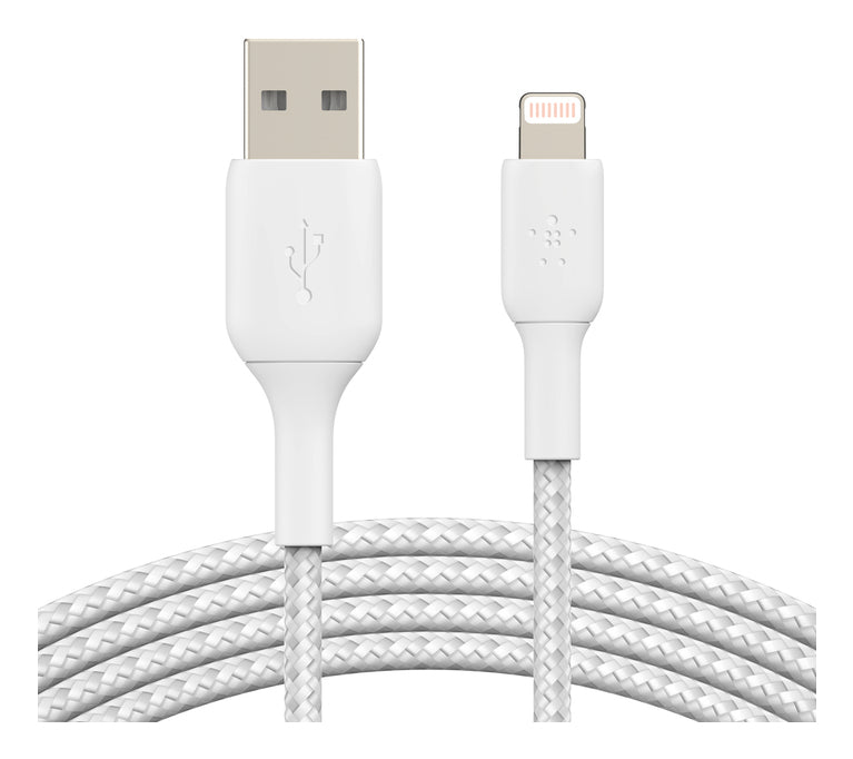 CABLE BELKIN USB-A A LIGHTNING TRENZADO