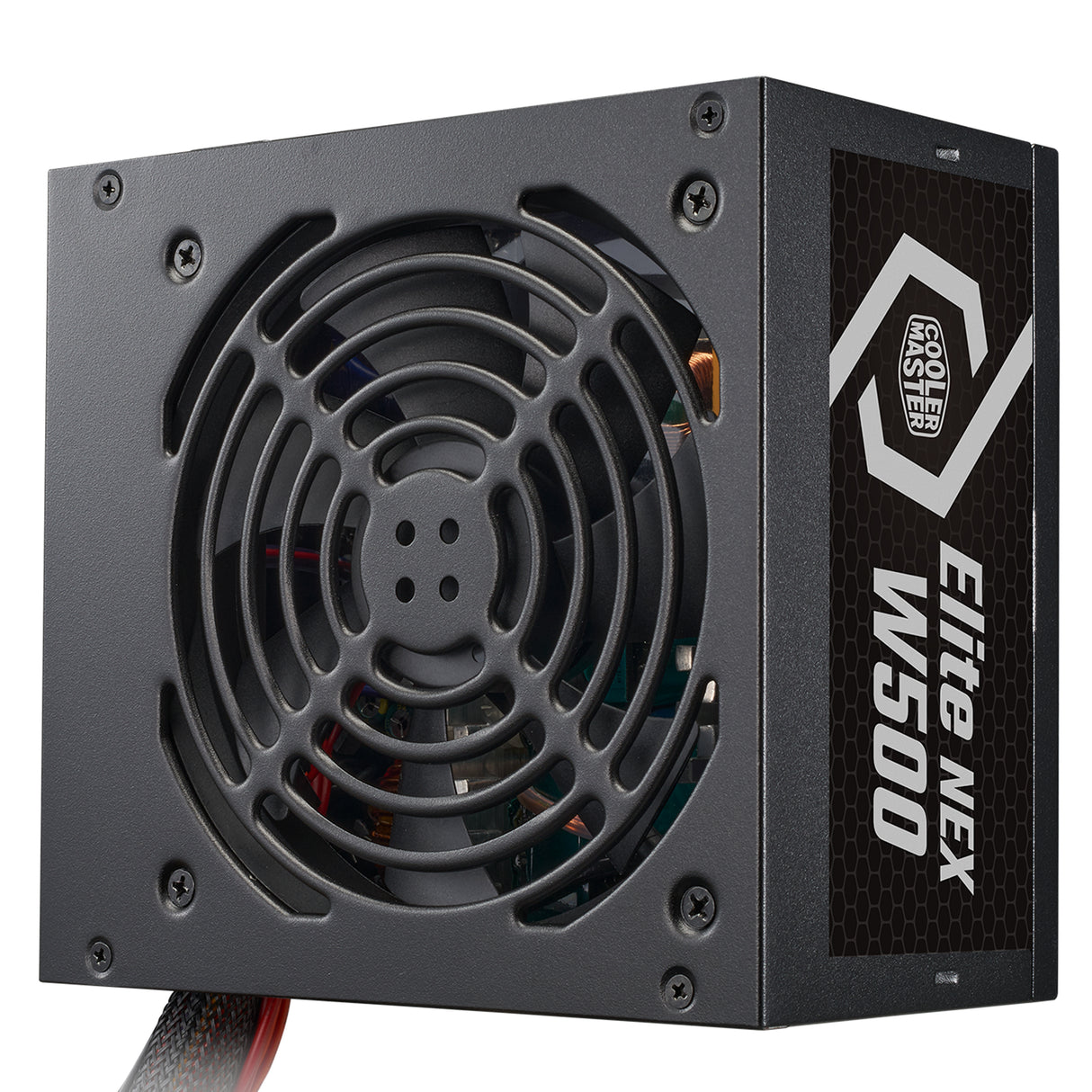 Cooler Master ELITE NEX White W500 unidad de fuente de alimentación 500 W 24-pines ATX ATX Negro, 100 - 240 V, Activo, 1