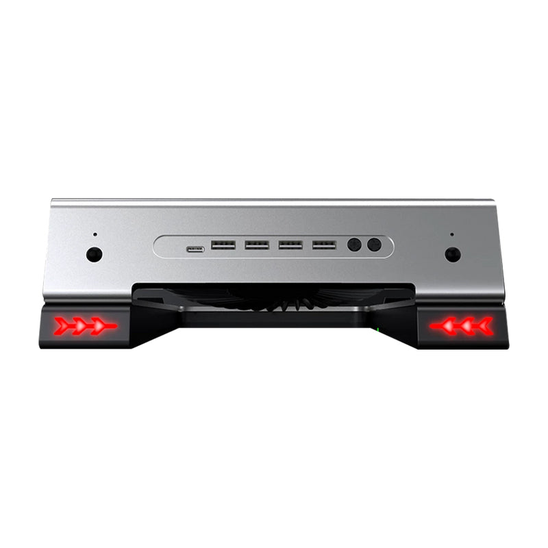 Acteck AC-936156 enfriador para laptop 40.6 cm (16") 1300 RPM Blanco, 1 pieza(s), Botones, 32 cfm