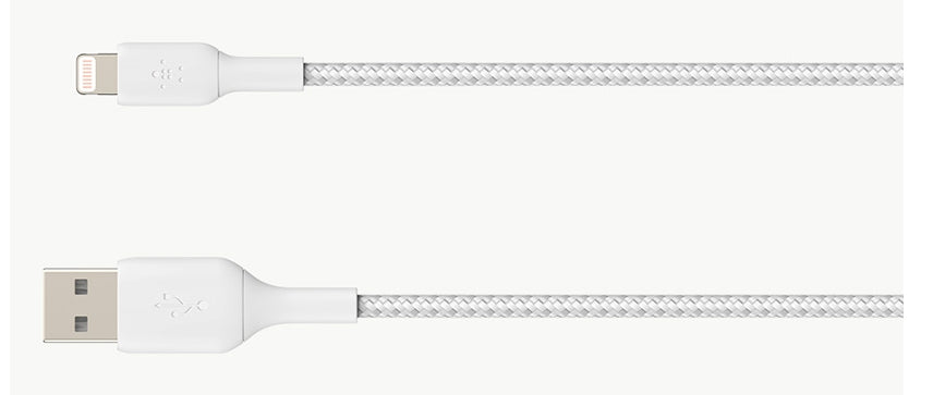 CABLE BELKIN USB-A A LIGHTNING TRENZADO