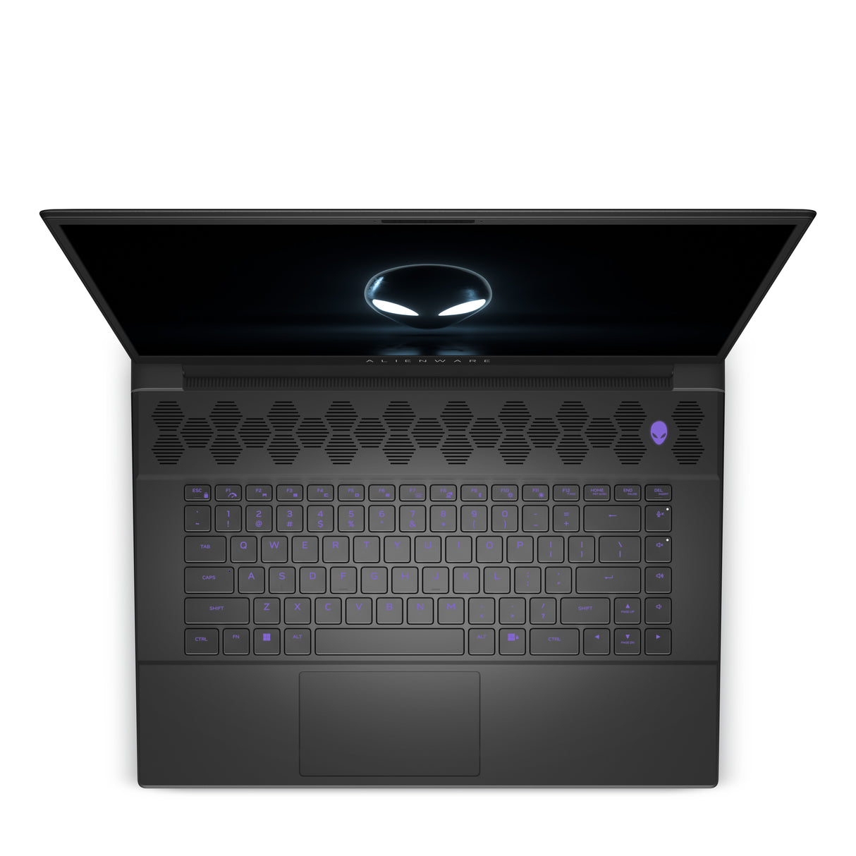 Alienware m16 R1 Laptop Dark Metallic Moon Portátil Negro Concha