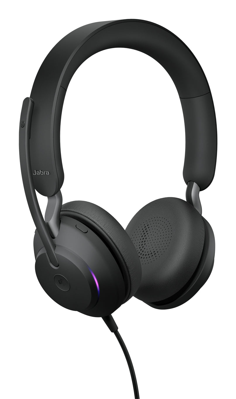 Jabra Evolve2 40 SE Auriculares Alámbrico Diadema Llamadas/Música USB Tipo C Negro, 20 - 20000 Hz, 188 g