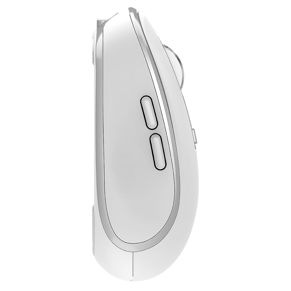 Acteck Optimize Trip Pro MI580 ratón Universal Diestro RF inalámbrico + bluetooth Óptico 1600 DPI, Blanco