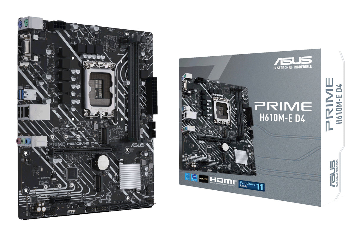 ASUS PRIME H610M-E D4 placas base Intel LGA 1700 1 DDR4-SDRAM