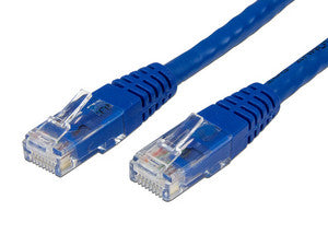 Cable de Red Azul RJ-45 Cat6, 22.9 m, Blindaje U/FTP, 250MHz, PVC