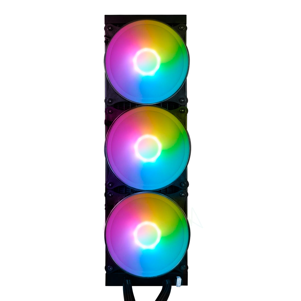 Enfriamiento Líquido Game Factor LQG700 360mm RGB 3 Fan 120mm Color Negro