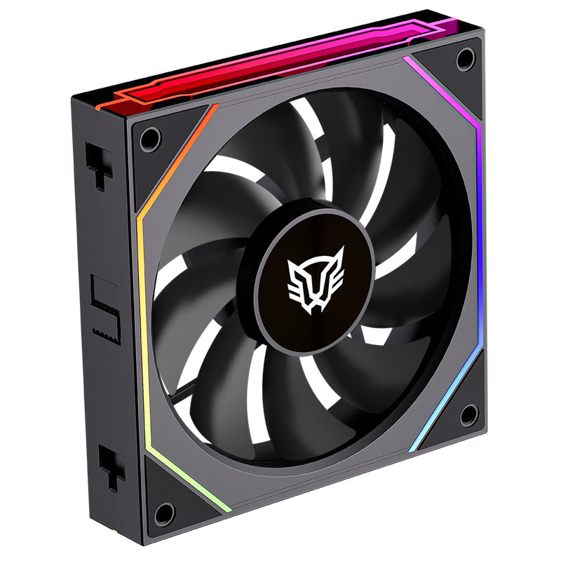 Balam Rush Eolox Link EXL95 Gabinete de la computadora Ventilador 12 cm Negro, 800 RPM, 1800 RPM