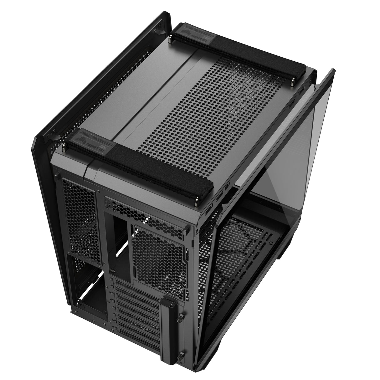 ASUS TUF Gaming GT502 Horizon carcasas ordenador Midi Tower PC Negro ATX, micro ATX, Mini-ITX