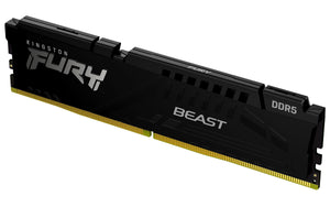 Kingston Technology 32GB 5200MT/s DDR5 CL40 DIMM FURY Beast Black Memoria RAM Si 40 32 GB 1 x 32 GB