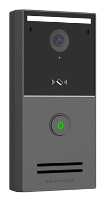 GDS3727, Video Portero SIP/VoIP 4MP, WiFi-6, 1 botón de timbre, Onvif, RFDI, plástico