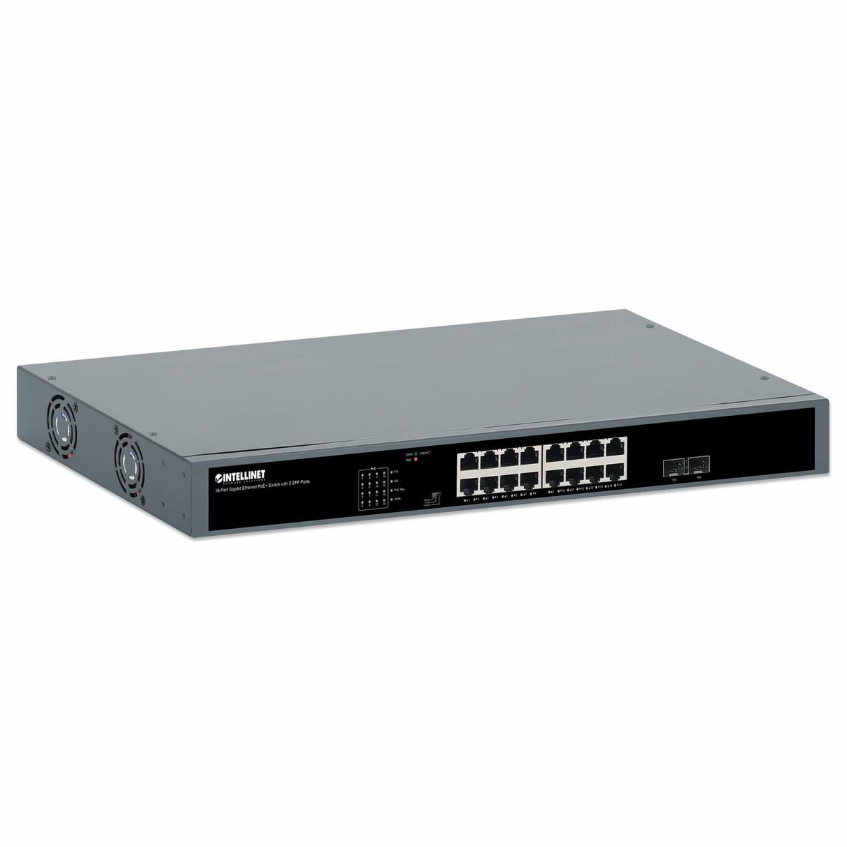 Intellinet 561983 Dispositivo de redes No administrado 16 Gigabit Ethernet (10/100/1000)