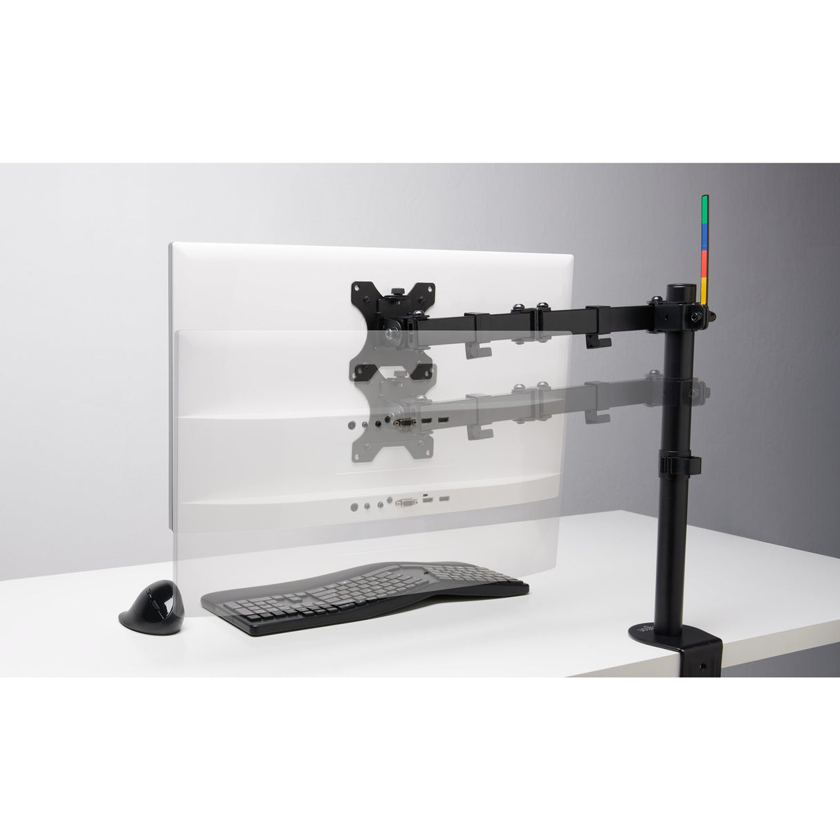 Kensington Brazo extensible SmartFit Ergo para monitor único Monitor Negro