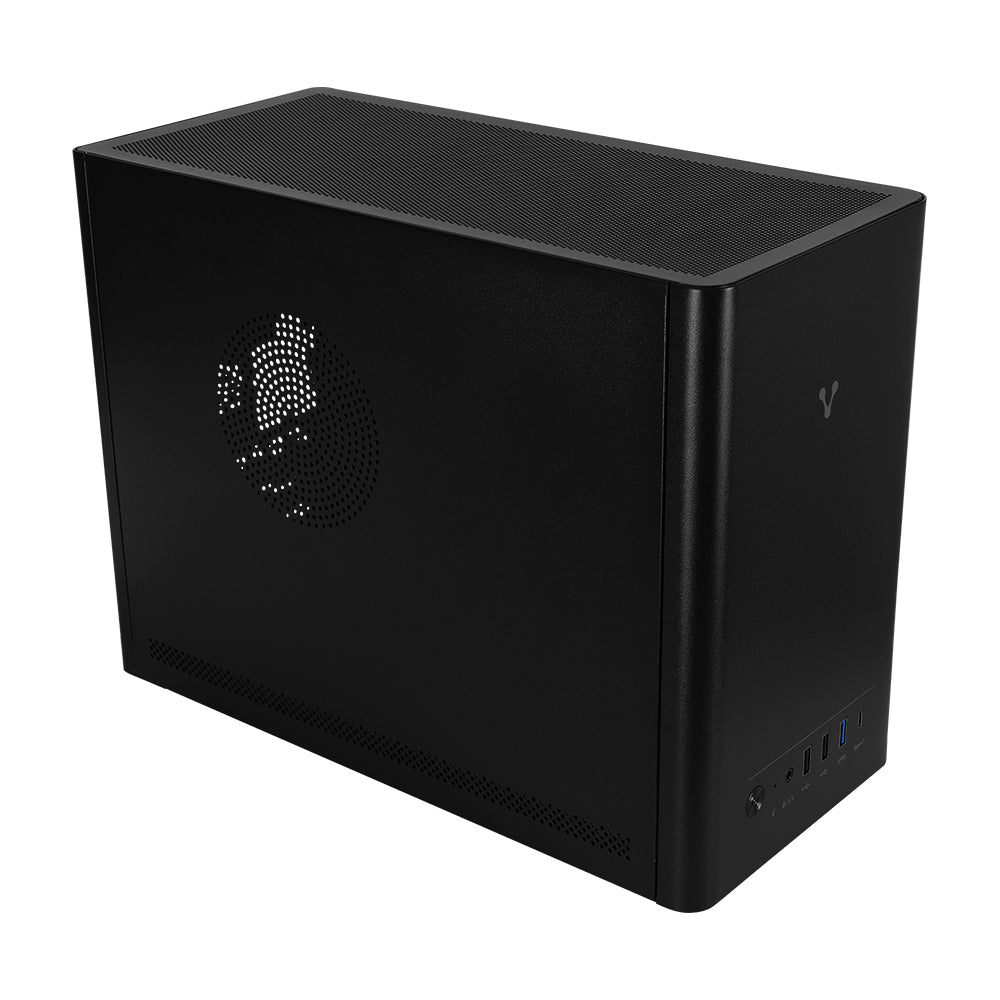 Vorago GAB-210-BK gabinete de computadora Midi Tower Negro 500 W, Micro ATX, Mini-ATX