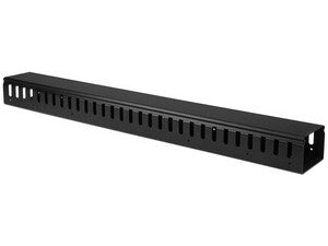 Organizador vertical StarTech de cableado 91cm con lenguetas ajustables