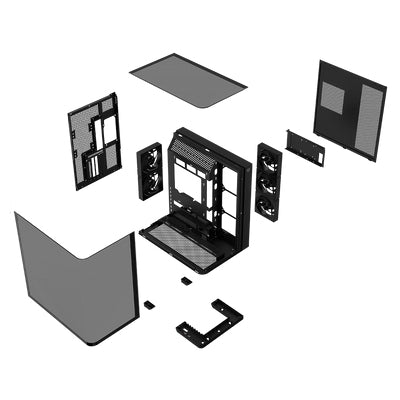 Balam Rush Gabinete Gaming TANK EXPERT CURVE 7800, Tipo: Empresarial