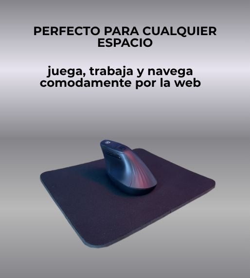 Manhattan Mouse Pad, 6 mm, a granel Ratón Monocromo Negro 6 mm 1 pieza(s)