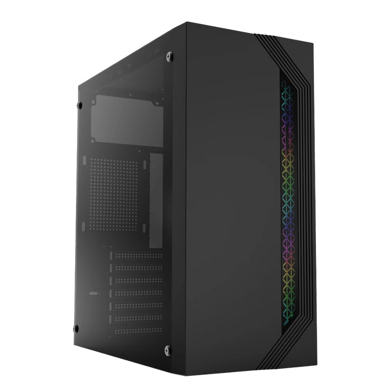 Acteck Viken GM434 Carcasas ordenador Midi Tower PC Negro