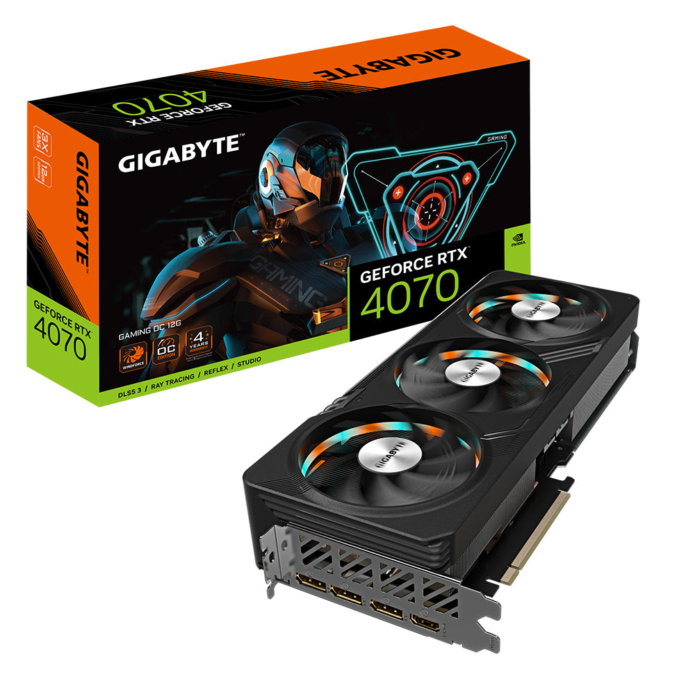 GIGABYTE GV-N4070GAMING OC-12GD tarjetas gráficas Si 5888 NVIDIA GeForce RTX 4070