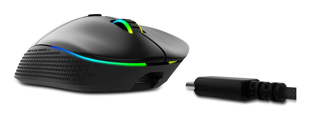 XPG ALPHA WIRELESS Ratón Juego Óptico 16000 DPI Rueda